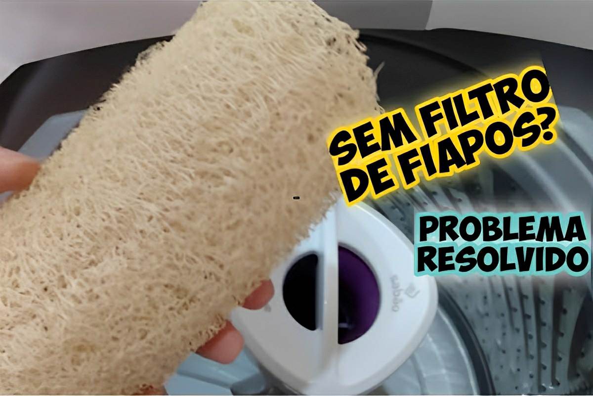 Confira essa dica para tirar fiapos e pêlos das roupas que você tira da máquina de lavar