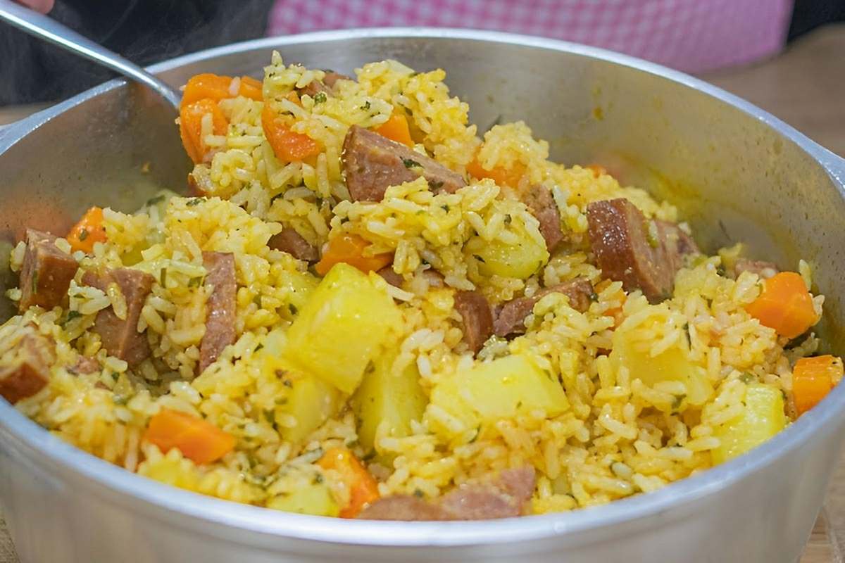 Faça esse almoço completo de 1 panela só para sue almoço de natal fica uma delícia