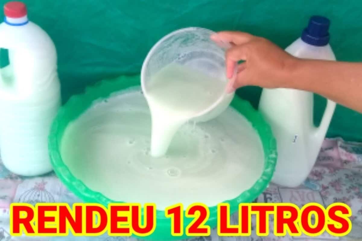 Amaciante caseiro que rende bastante para facilitar a vida da dona de casa nesse fim de ano