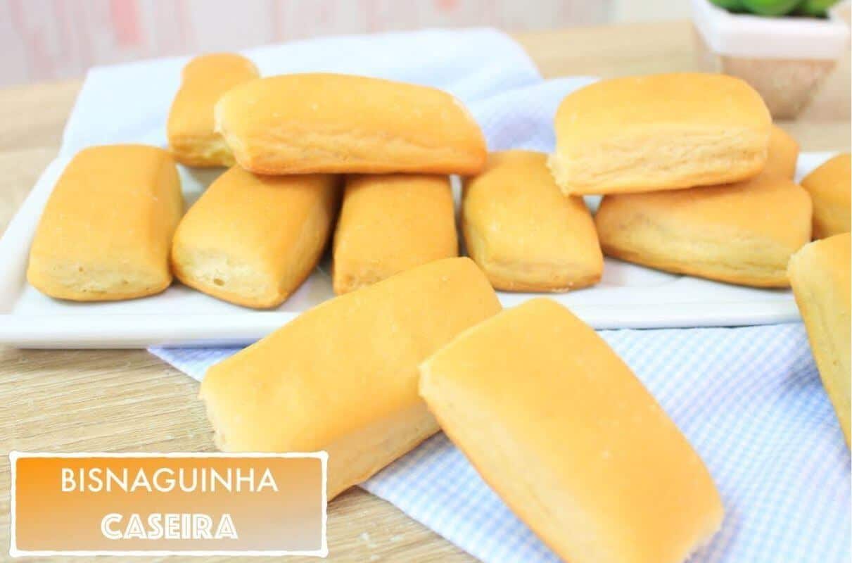 Bisnaguinha caseira para você preparar um lanche delicioso para receber as visitas do Natal