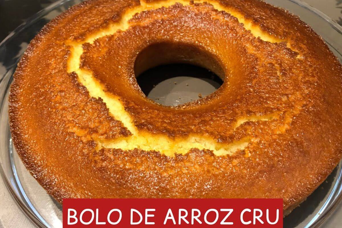 Faça esse bolo de arroz cru que todo mundo vai te pedir para fazer novamente de tão gostoso