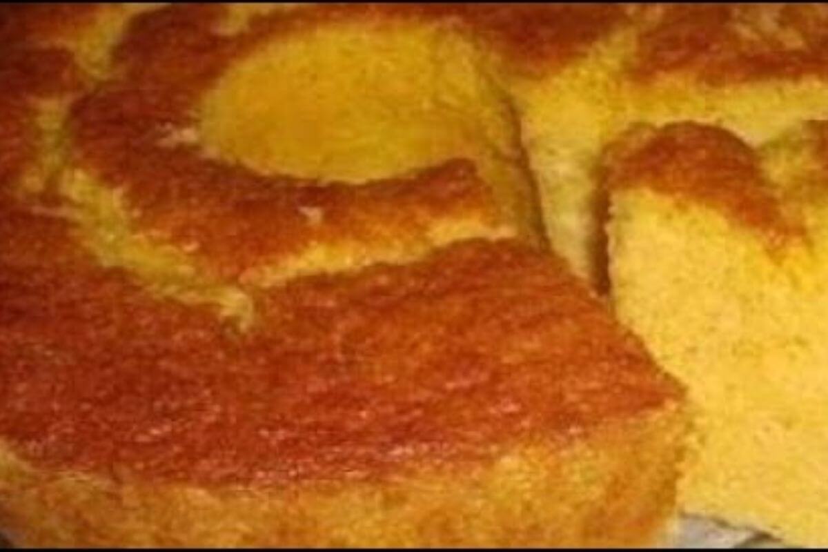 Bolo de flocão de milho uma receita de roça que fica uma delícia com um cafezinho