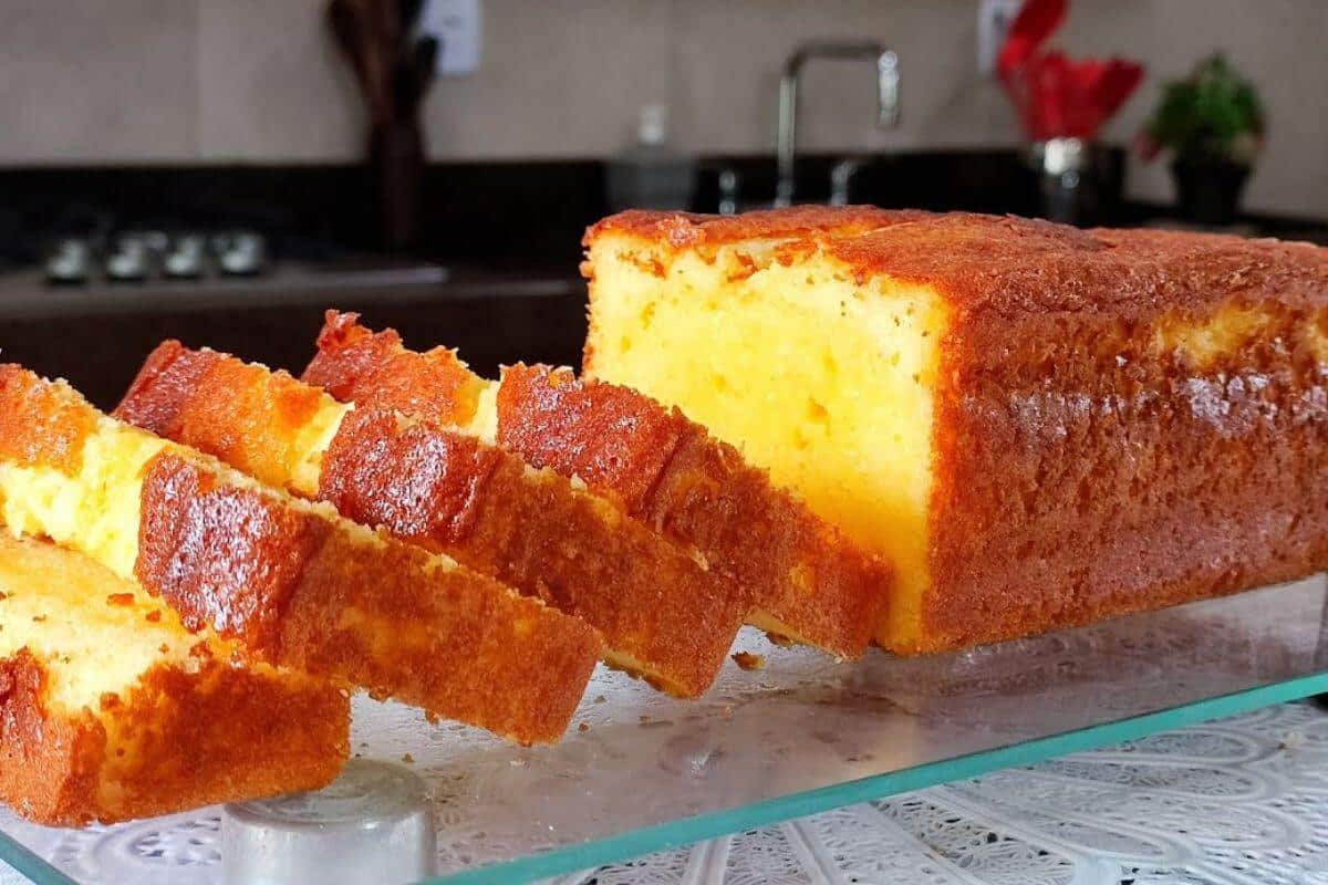 Bolo de fubá tipo pullman caseirinho para você receber as visitas de fim de ano