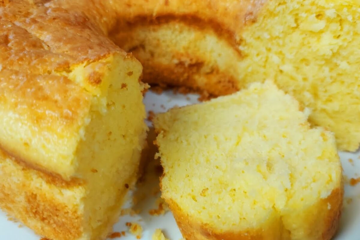 Dona de casa de bolos ensina fazer um delicioso bolo de limão de liquidificador