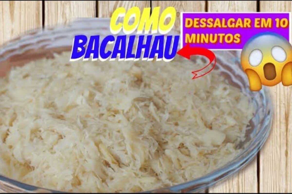 Como dessalgar bacalhau do jeito certo e mais eficiente para preparar no seu Natal