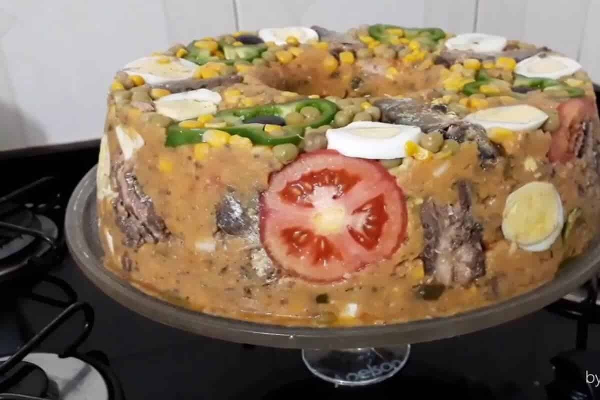 Cuscuz paulista delicioso para compor as opções da sua mesa de natal
