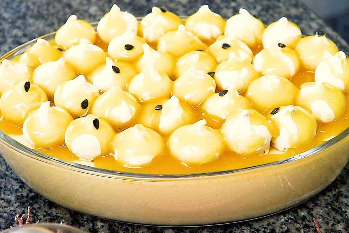 Geladão de maracujá é a sobremesa mais refrescante do começo de ano
