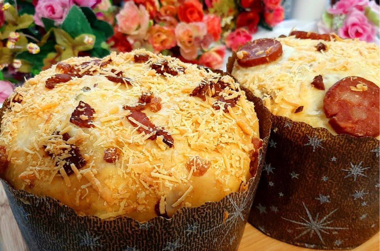 Esse panetone salgado vai ser a novidade mais elogiada no seu natal