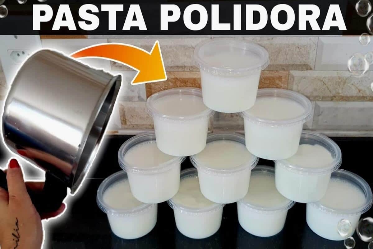 Use essa pasta polidora para alumínio para deixar as panelas brilhando para o almoço de natal