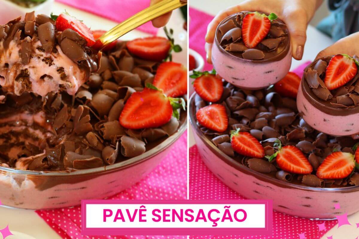 Pavê sensação uma sobremesa de reveillon que fica simplesmente incrível