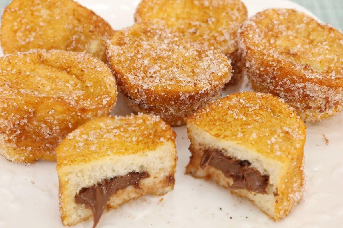 Rabanada recheada uma receita deliciosa que rende bastante ótima para o seu fim de ano