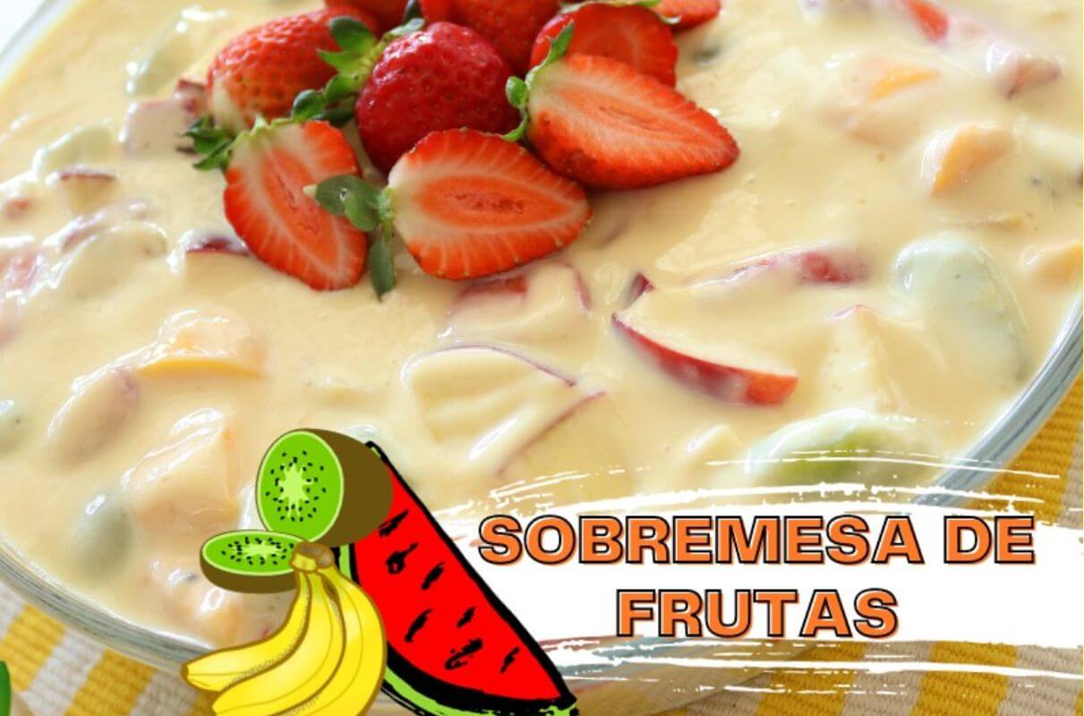 Salada de frutas cremosa perfeita para sua festa de Natal é de dar água na boca só de olhar