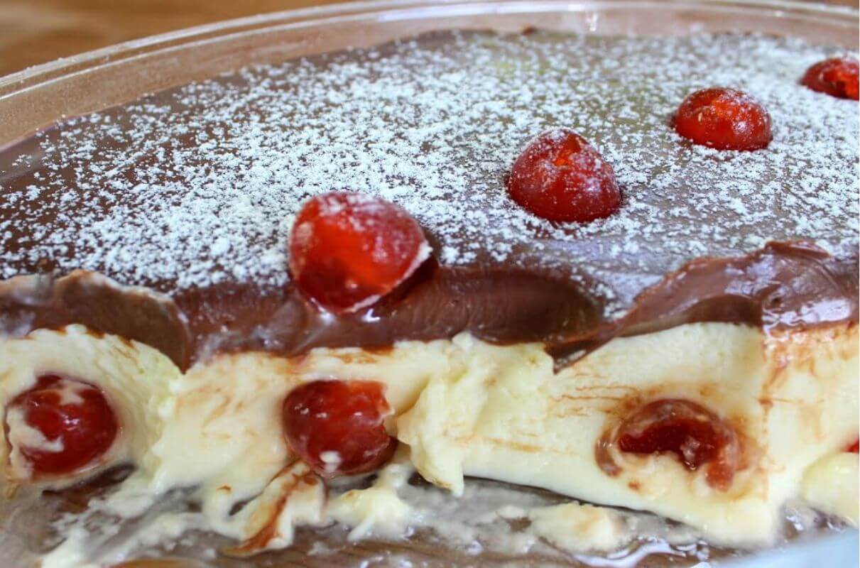 Sobremesa fácil que não vai ao forno perfeita para seu almoço de Natal