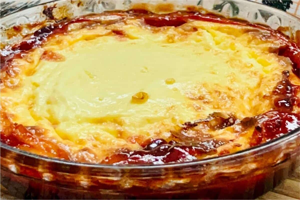 Sobremesa romeu e julieta no forno perfeita para noite de reveillon