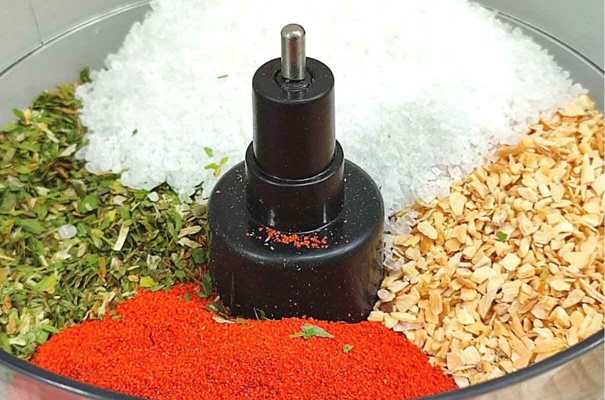 Tempero caseiro completo tipo sazon para facilitar sua vida na cozinha nesse natal
