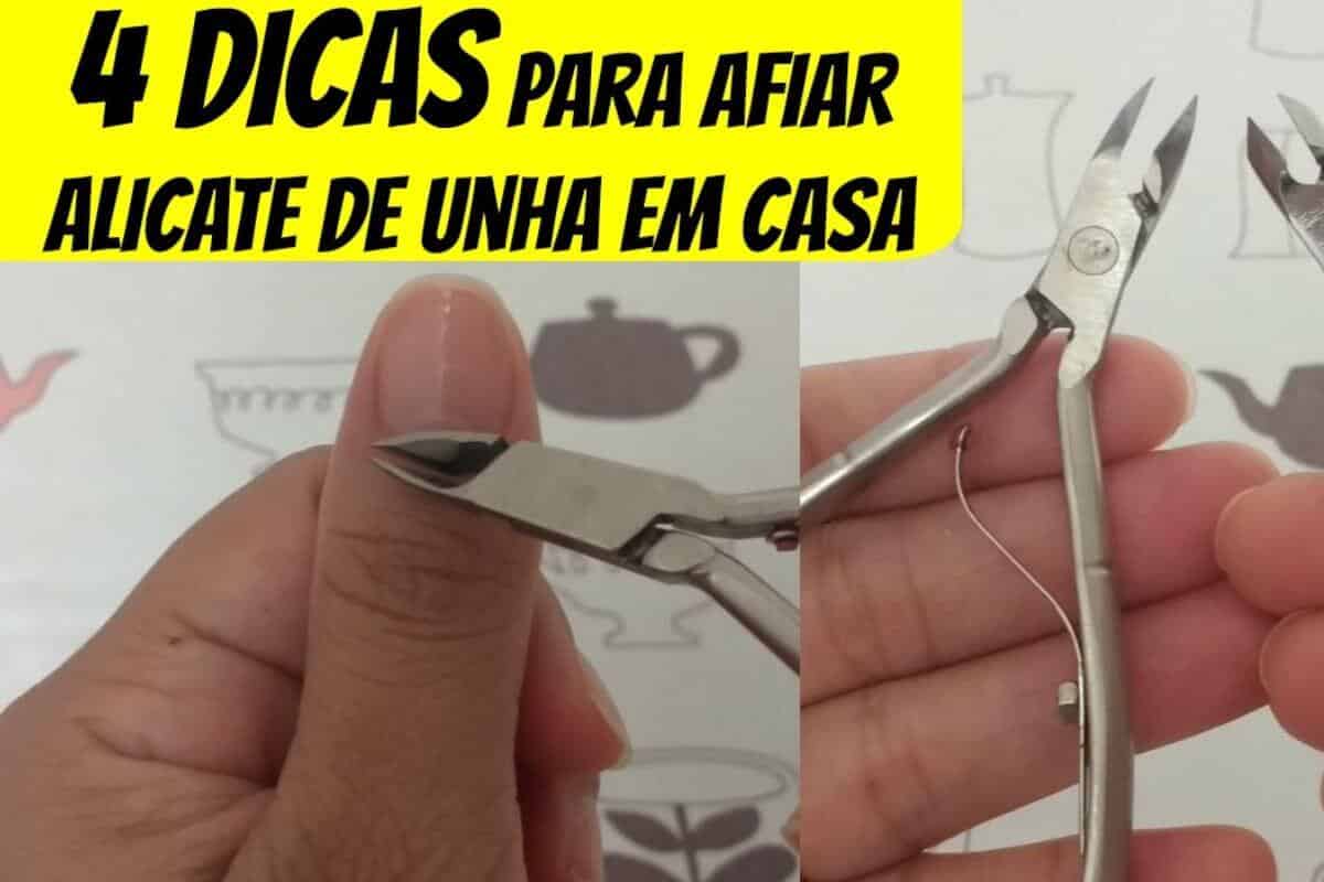 Veja essas dicas de como afiar alicate de unha sem precisar sair de casa