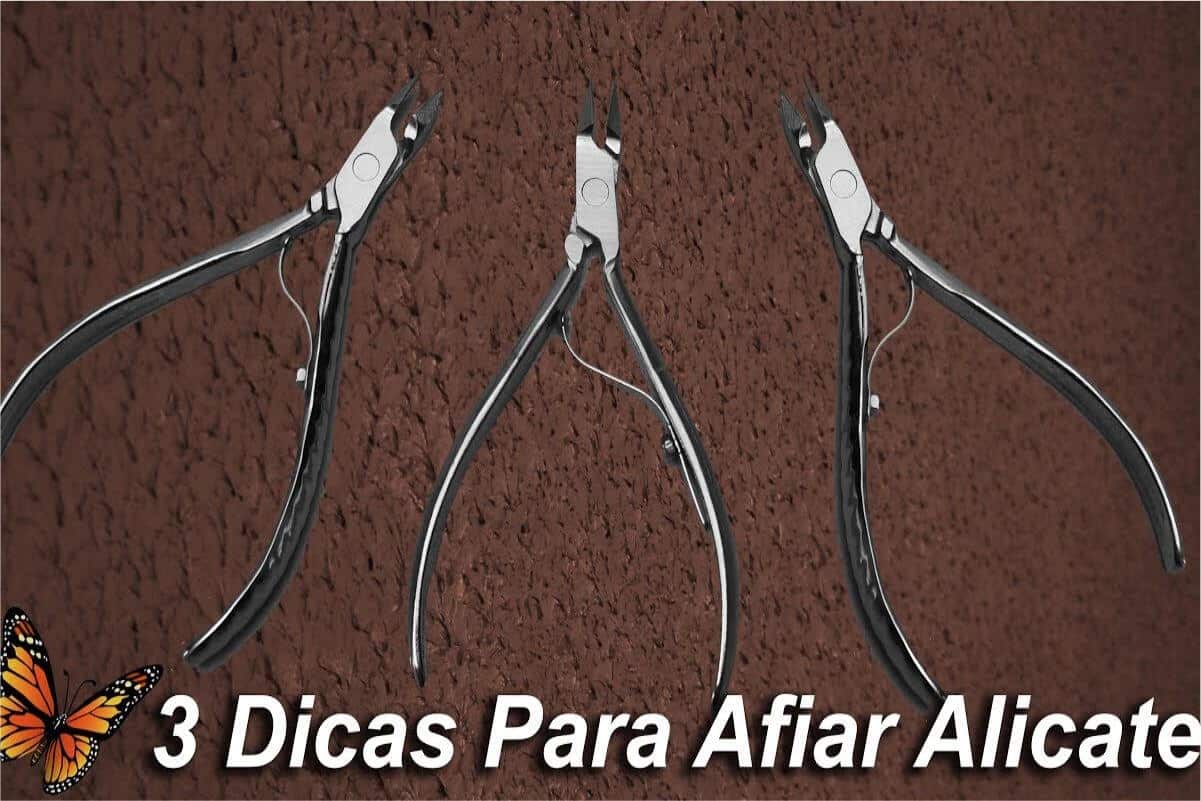 Dica para amolar alicates de unha de um jeito fácil e sem precisar sair de casa