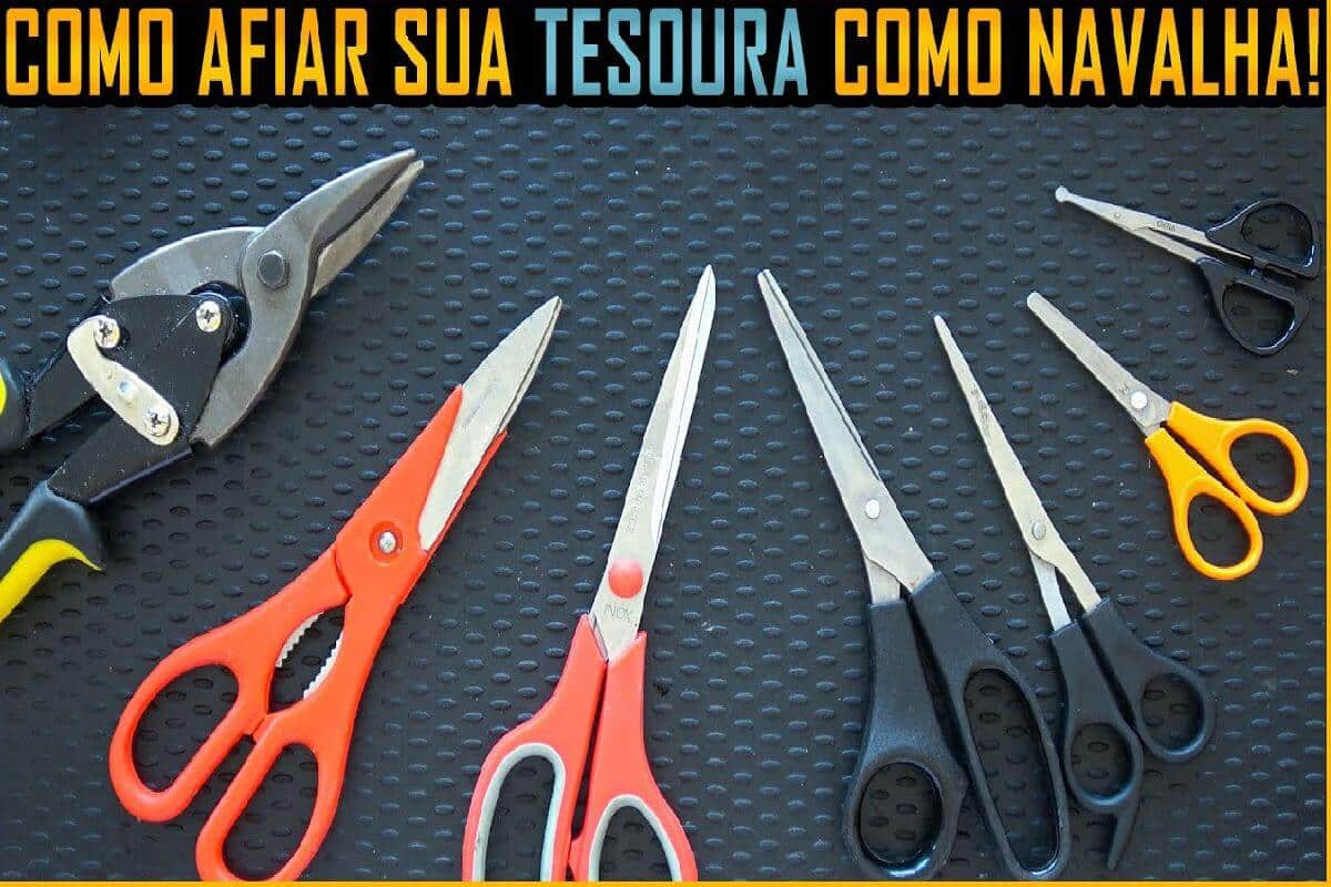 Aprenda como amolar tesouras em casa mesmo sem precisar gastar
