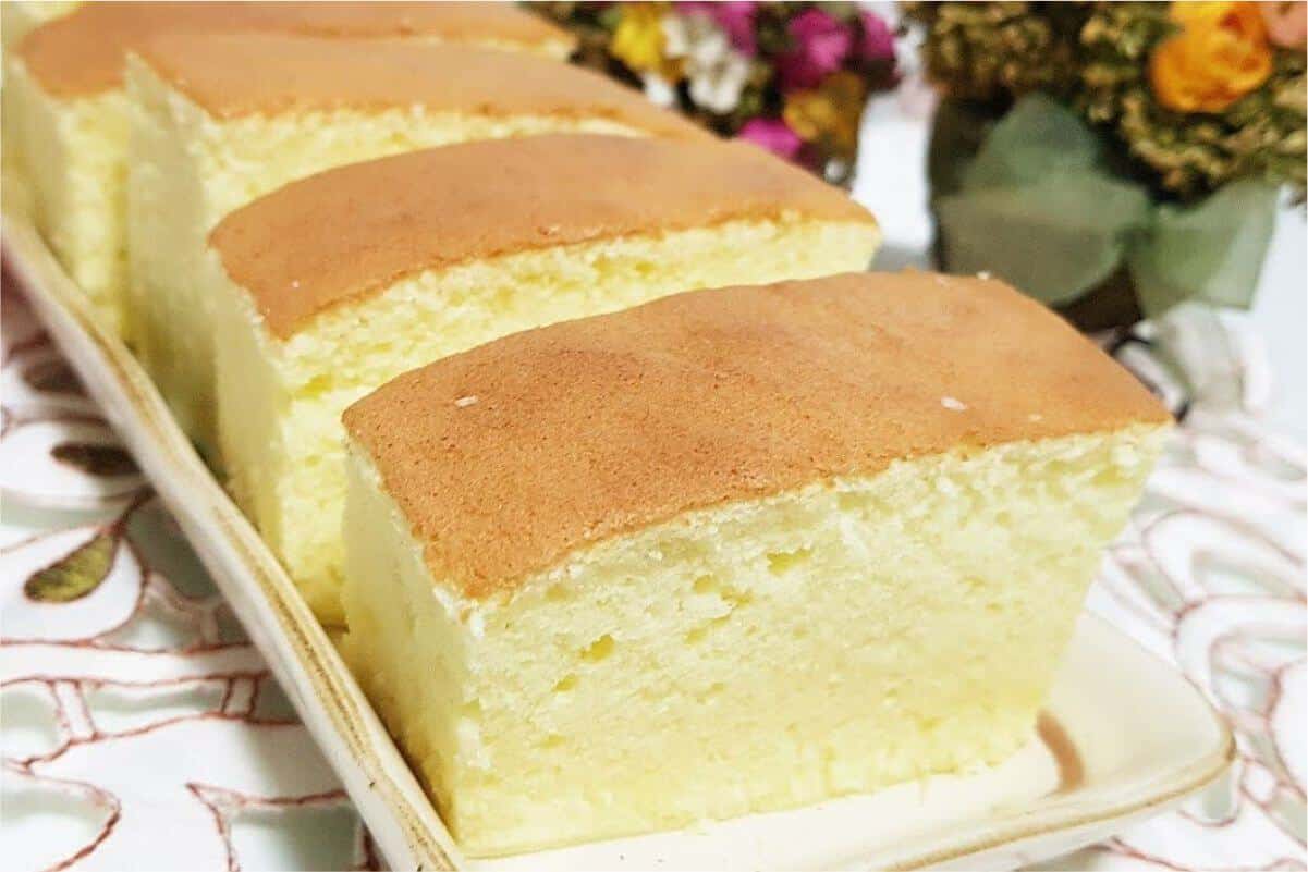 Bolo japonês o mais fofinho de todos feito com 5 ingredientes bem baratos