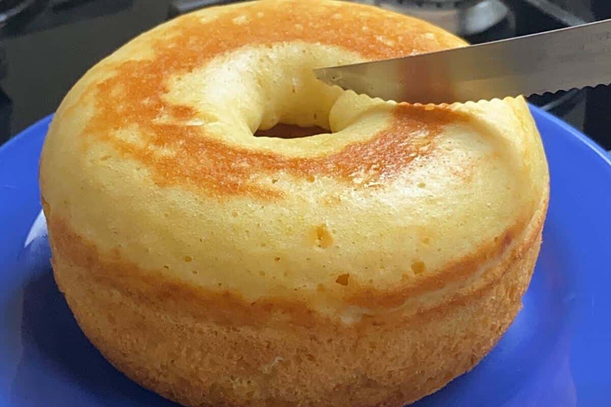 O resultado desse bolo na boca do fogão é surpreendente e fica uma delícia