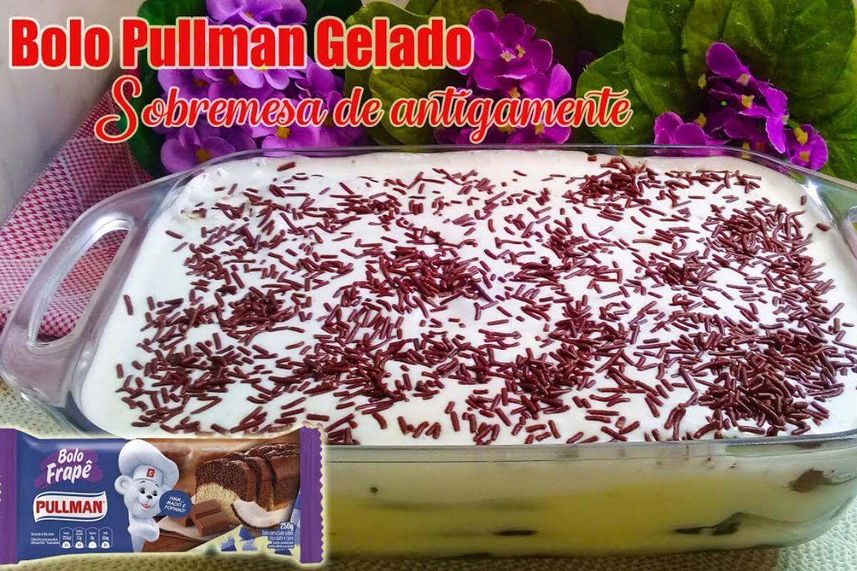 Bolo pullman gelado vai ser uma surpresa deliciosa para sua família