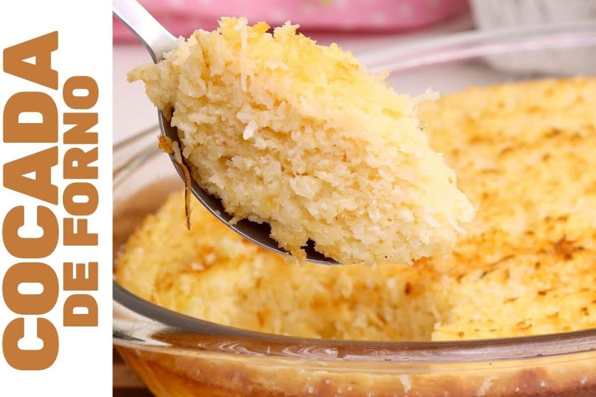 Cocada de forno uma sobremesa que agrada todo mundo que experimenta