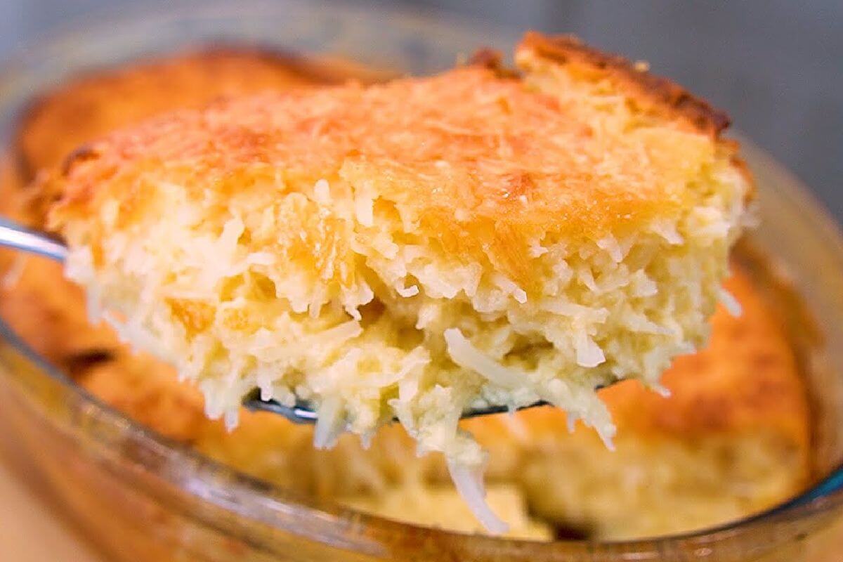 Cocada de forno com ingredientes simples e fica pronta em poucos minutos