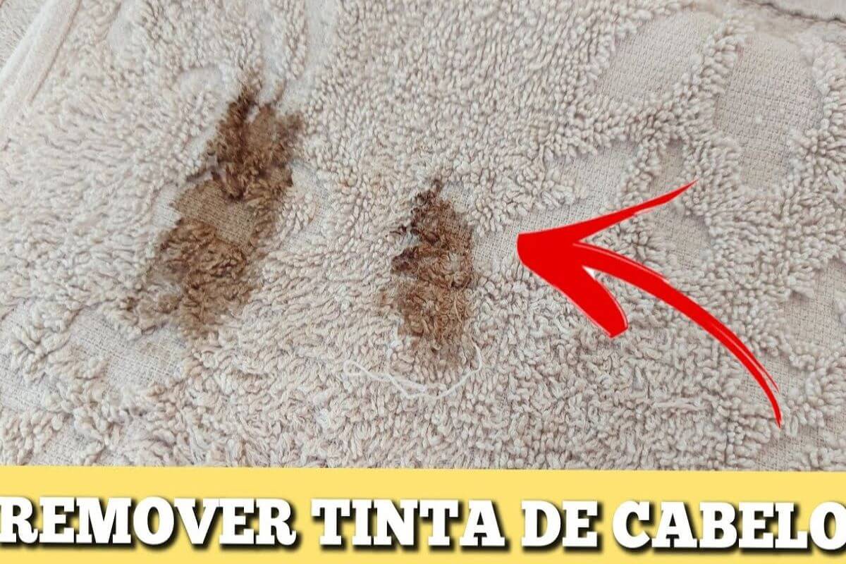 Como remover mancha de tinta de cabelo de roupas e toalhas com uma técnica fácil e infalível