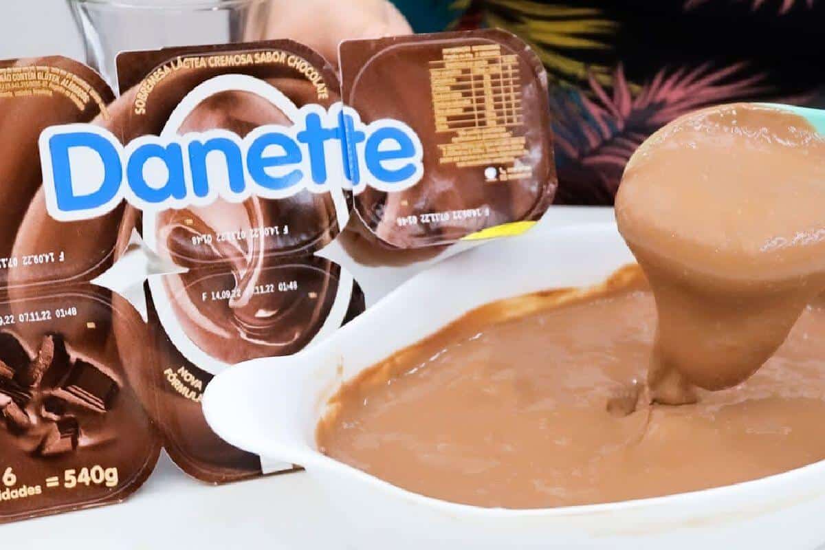 Danete caseiro delicioso que agrada gente de todas as idades