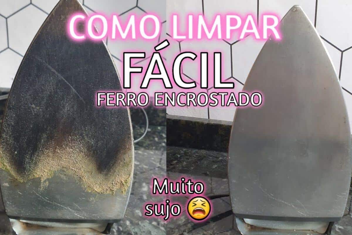 Não deixe suas roupas manchadas com essa dica de como limpar ferro de passar