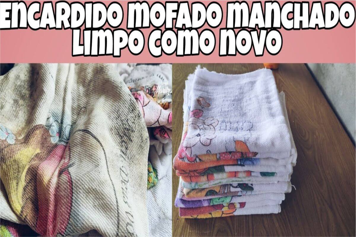 Veja como preparar uma misturinha para clarear panos de prato que vai te salvar na hora de lavar roupas