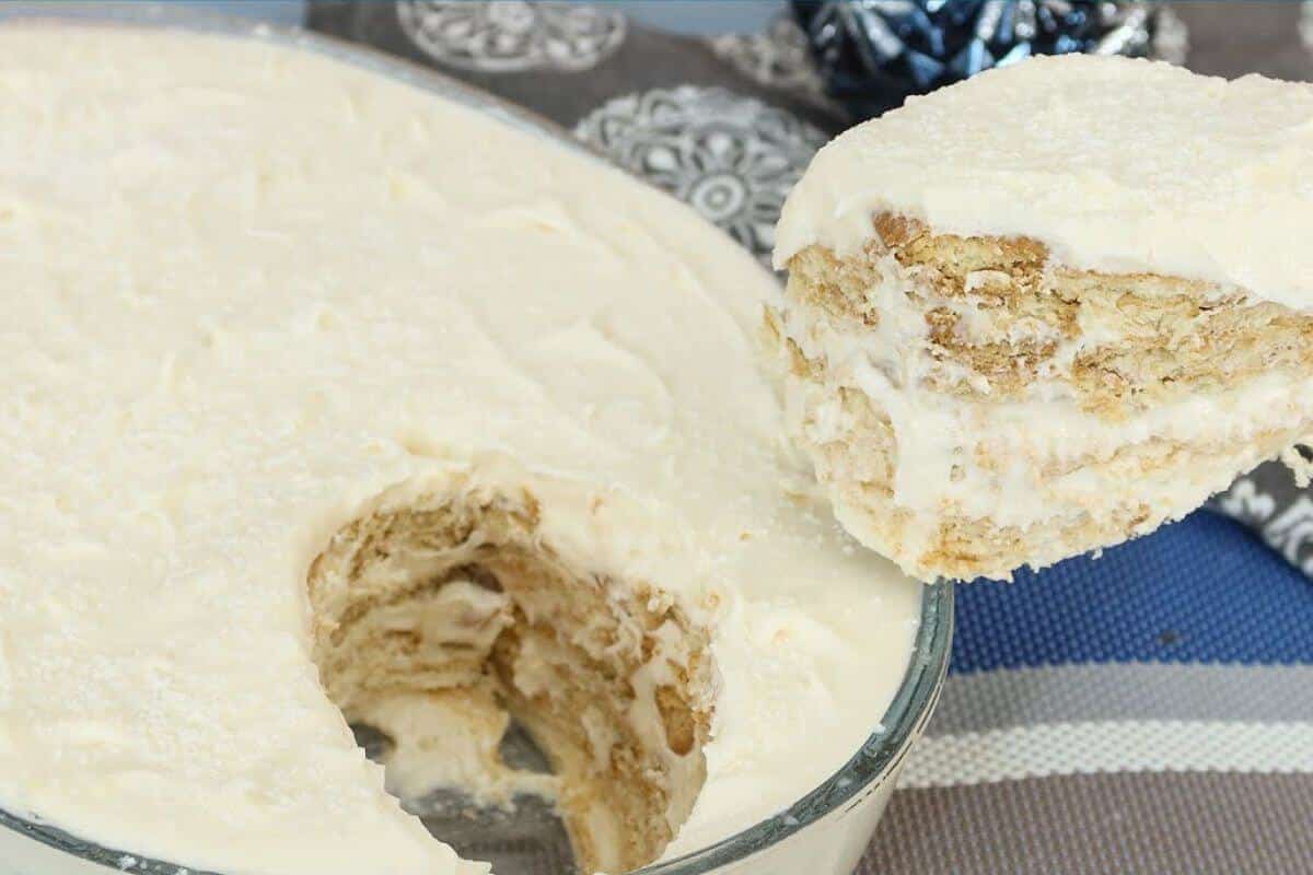 Pavê de leite ninho bem fácil de preparar só montar as camadas e comer geladinho