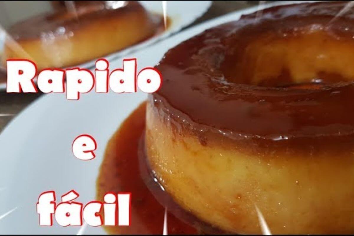 Esse pudim de 15 minutos rendeu até matéria na tv de tão gostoso que fica