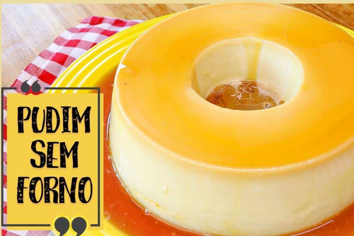 Pudim de leite ninho que não precisa de forno bem simples de preparar