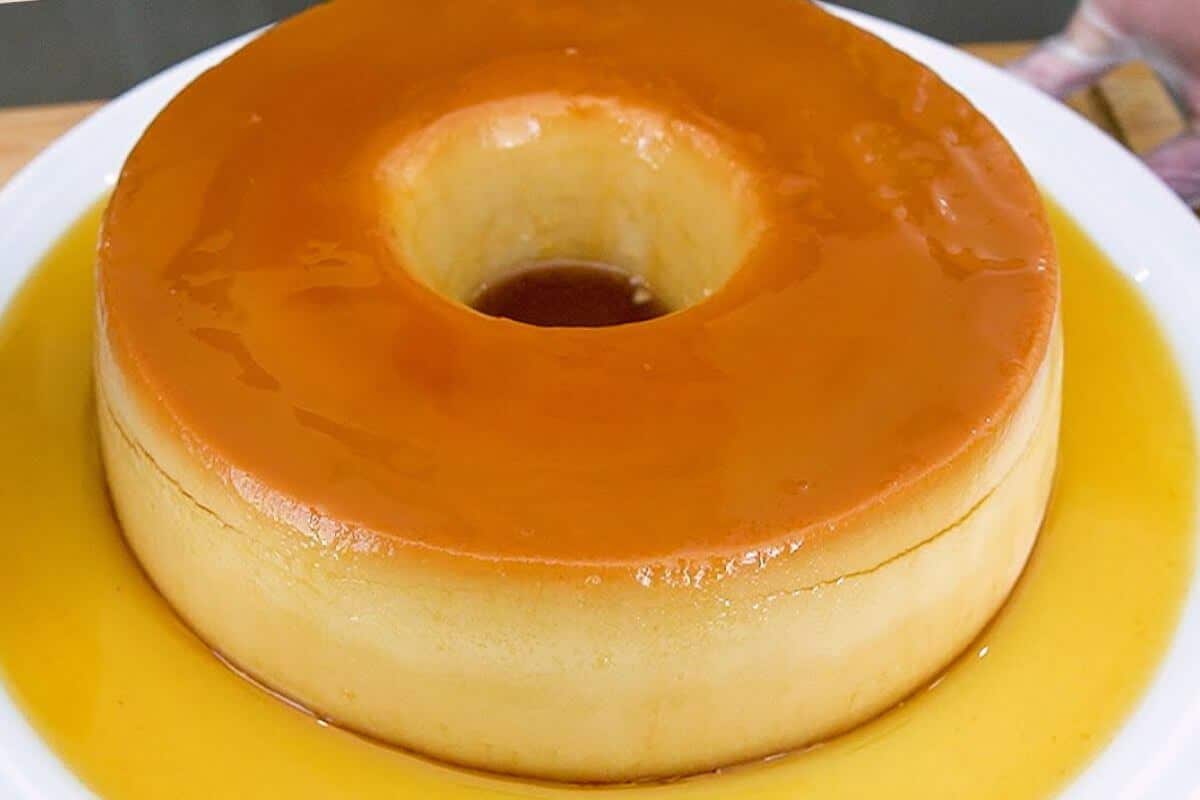 Pudim sem leite condensado o famoso engana visita mais gostoso de todos