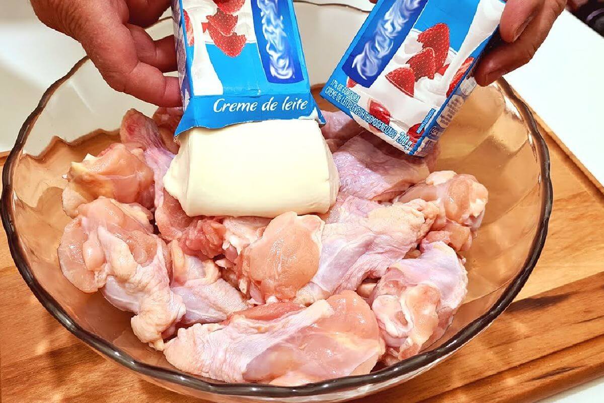 Essa deliciosa receita de frango é a mais pedida aqui em casa