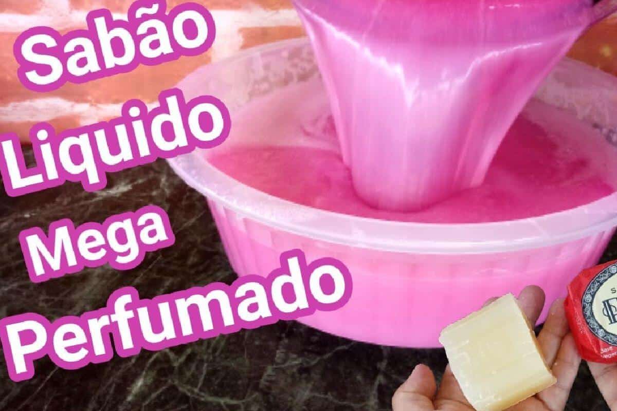 Com esse sabão líquido perfumado tudo na sua casa vai ficar mais cheiroso