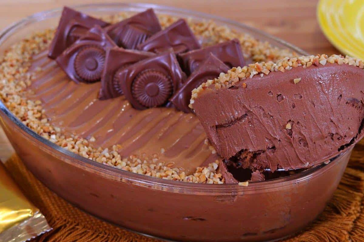 Sobremesa de chocolate que está fazendo o maior sucesso na internet e todo mundo quer fazer