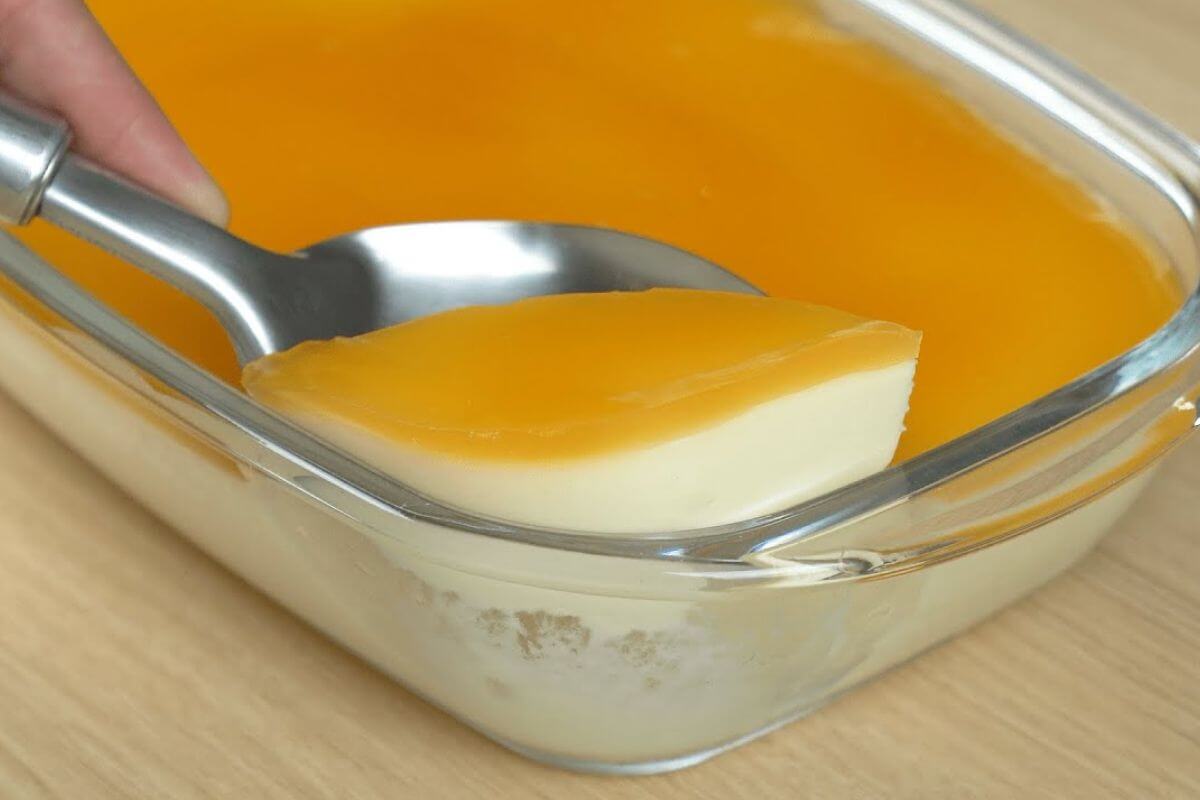 Se você tem leite em casa prepare essa sobremesa fácil e deliciosa