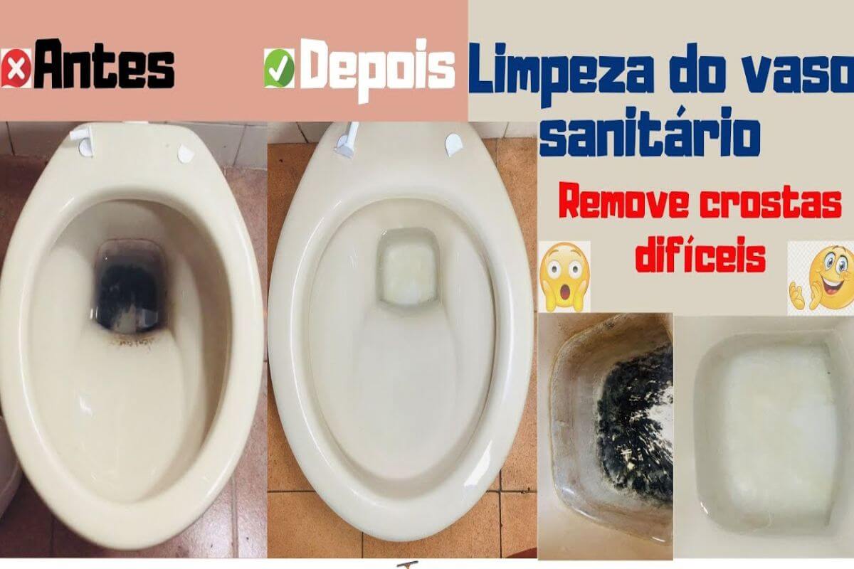 Como tirar encardido do vaso sanitário sem precisar comprar produto caro no mercado