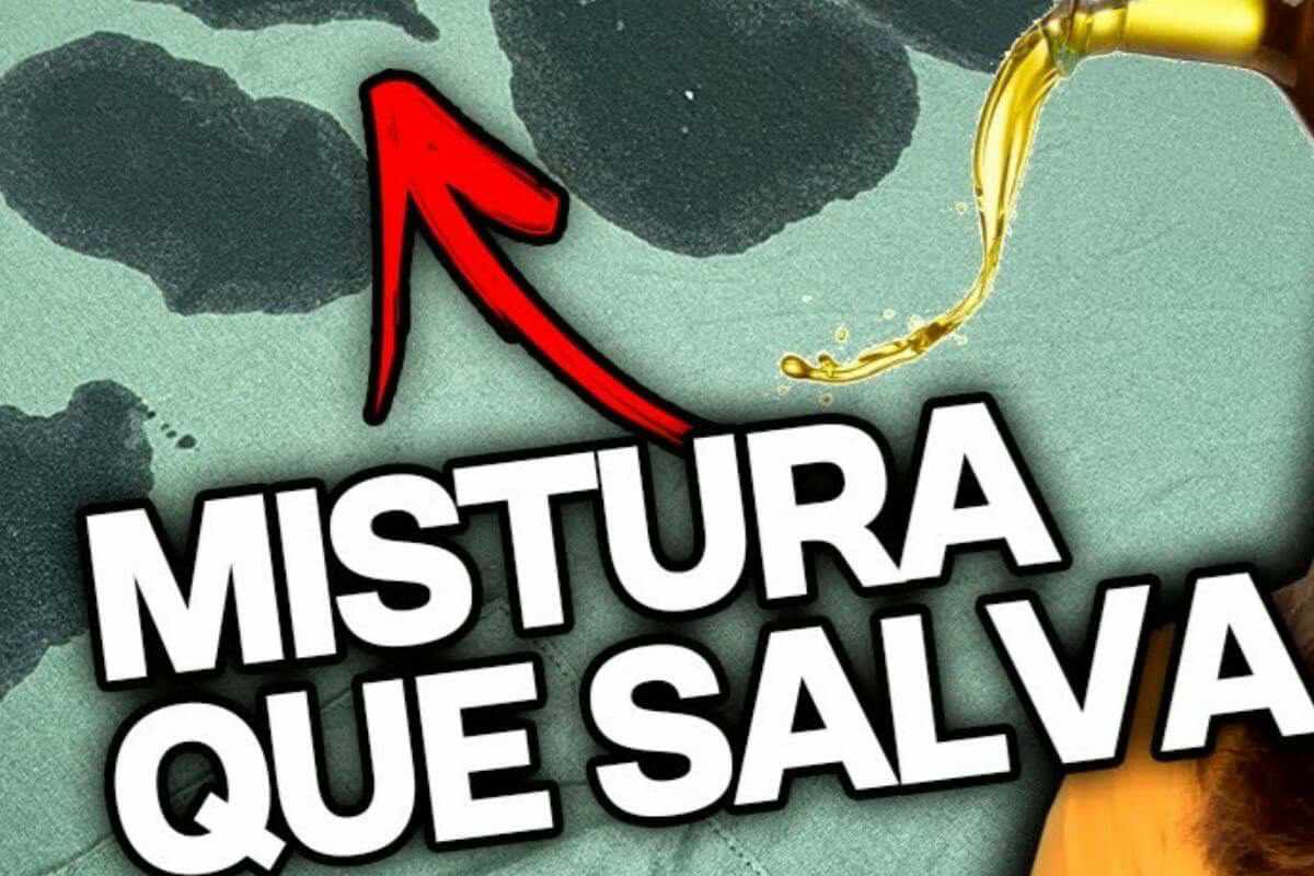 Você nunca imaginou que existia um jeito de tirar manchas de óleo de cozinha das roupas