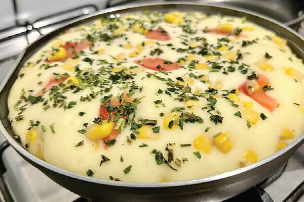 Olha como fica saborosa essa torta de frigideira e fica pronta rapidinho