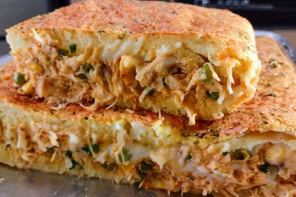 Se você aprender essa receita de torta de frango cremosa nunca mais vai querer fazer de outro jeito
