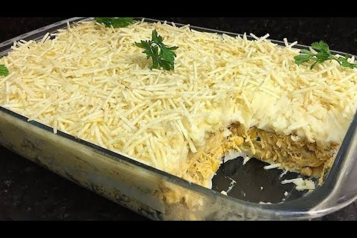 Essa receita de torta fria de pão de forma é bem econômica e fica super deliciosa