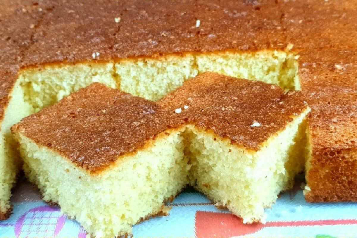 Bolo pão de ló bem fofinho para você fazer recheado ou com cobertura