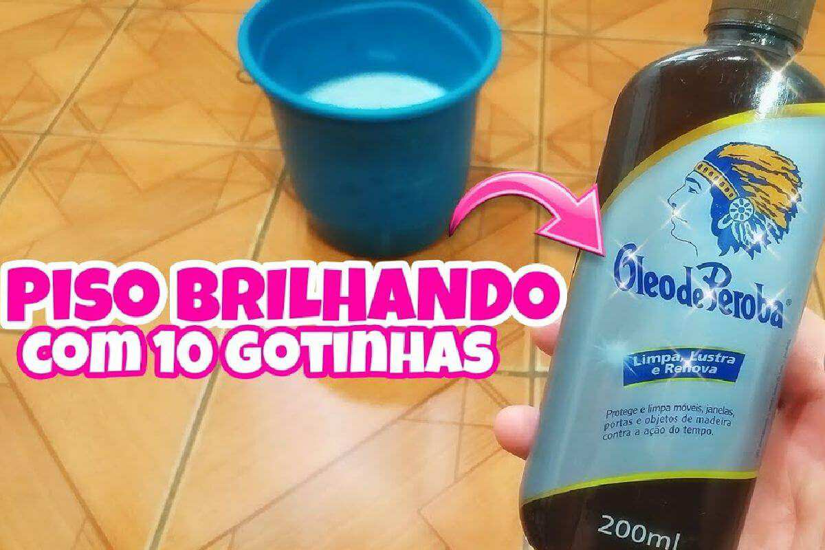 Com essa dica sensacional você vai deixar seu piso brilhando a semana toda