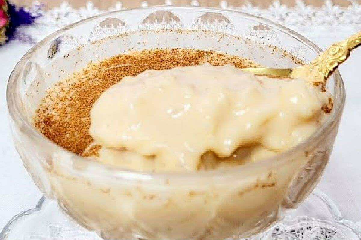 Minha avó me ensinou a receita secreta dela de arroz doce cremoso que fica maravilhoso
