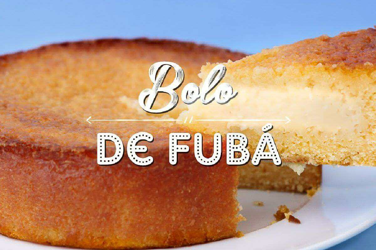 Bolo de fubá cremoso aquele que deixar qualquer lanche da tarde irresistível