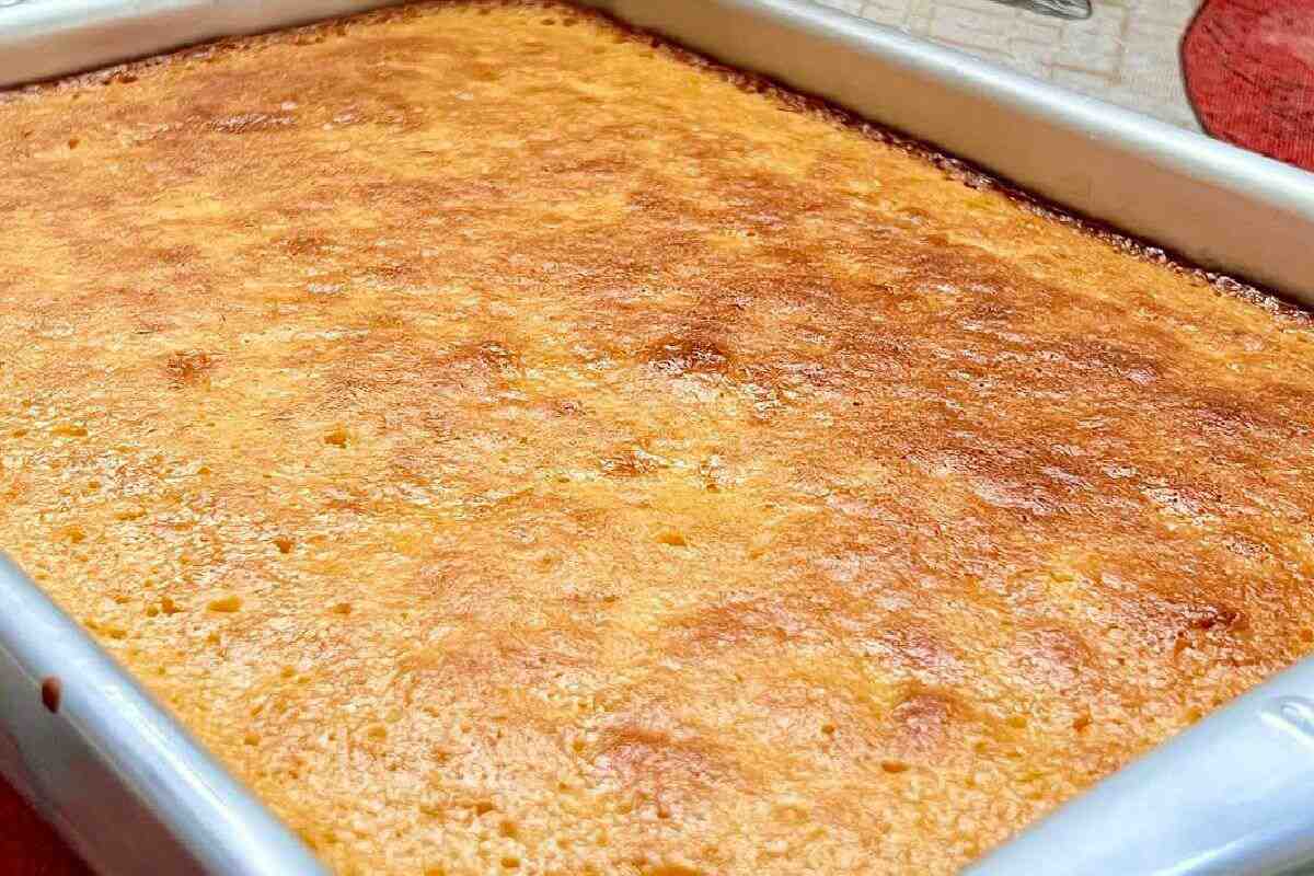 Fiz esse bolo grande sem farinha para o lanche da tarde e foi um sucesso
