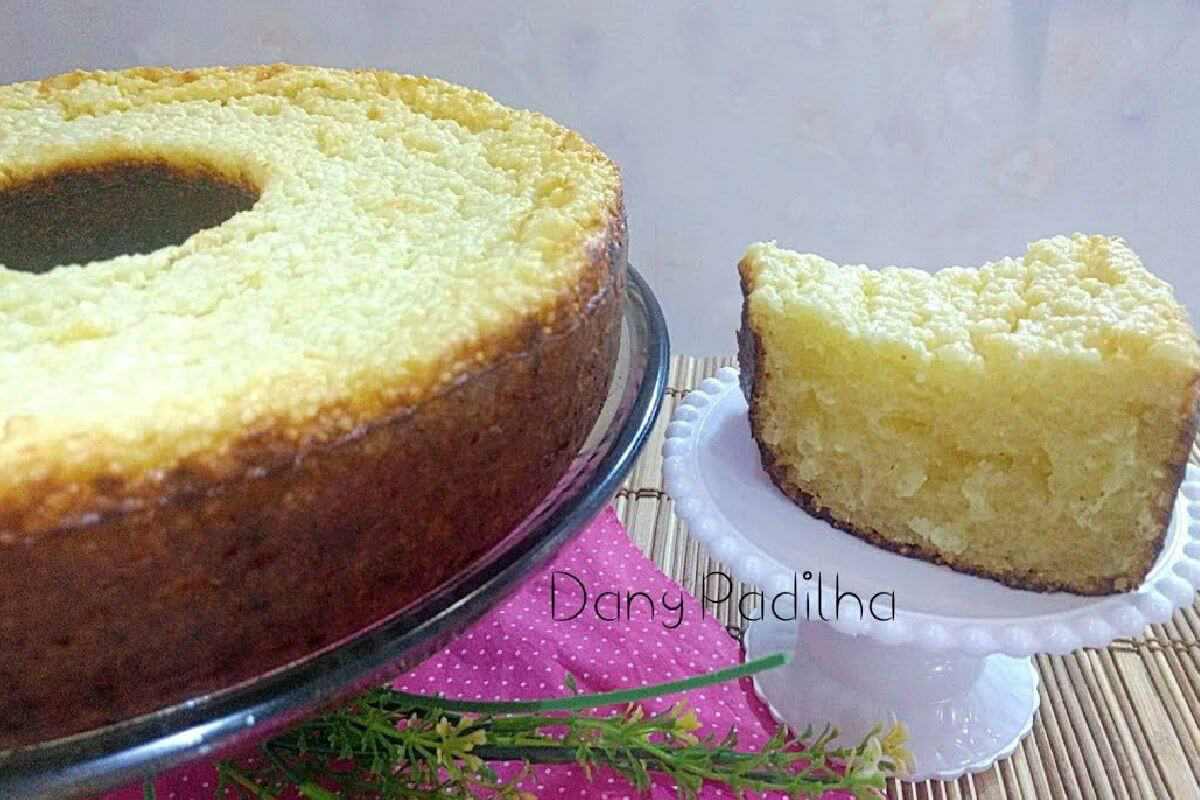 Bolo de tapioca o melhor que existe e todo mundo pede mais um pedaço